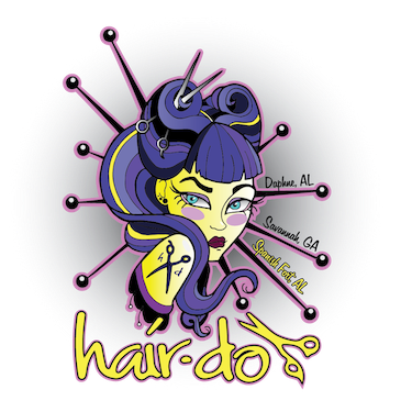 Hair-Do at the Fort Logo